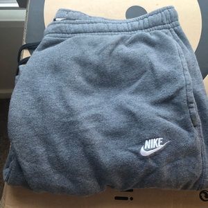 Nike sweatpants dark grey